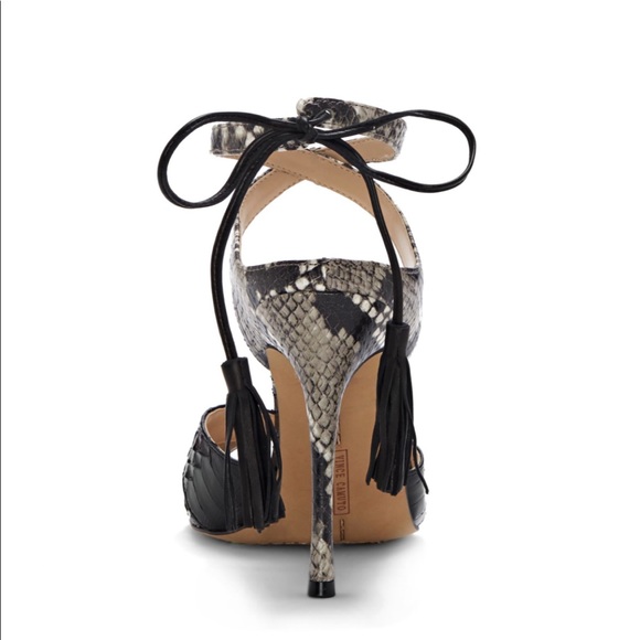 Snake skin heel /ankle strap Vince Camuto - Picture 3 of 3